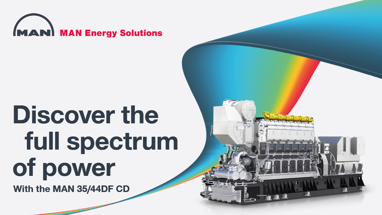 Discover the full spectrum of power with the MAN 35/44DF CD
