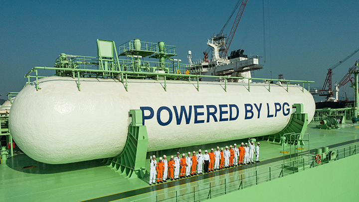 LPG makes waves in green shipping