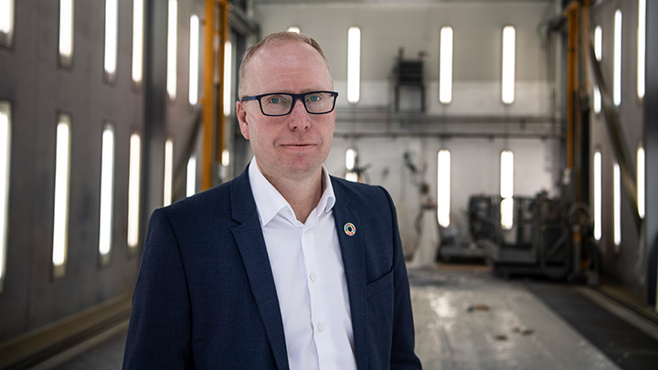 Kim Nørgaard, Head of Production and R&D at the Test Center Frederikshavn, Denmark Kim Nørgaard, Head of Production and R&D at the Test Center Frederikshavn, Denmark