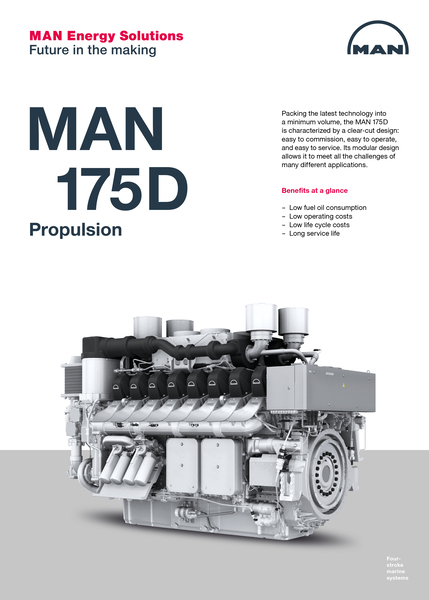 High-speed marine power with the MAN 175D