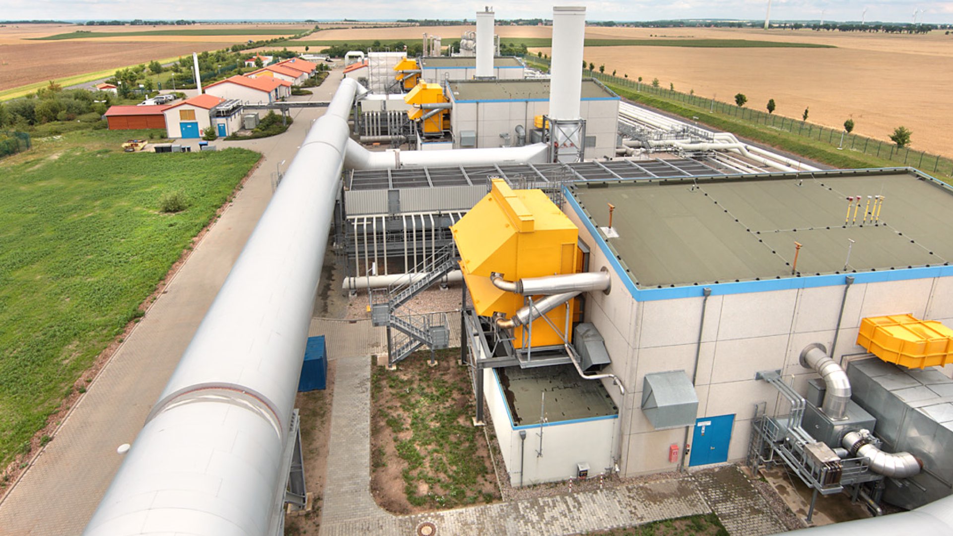 Pipeline compressors installed in Germany