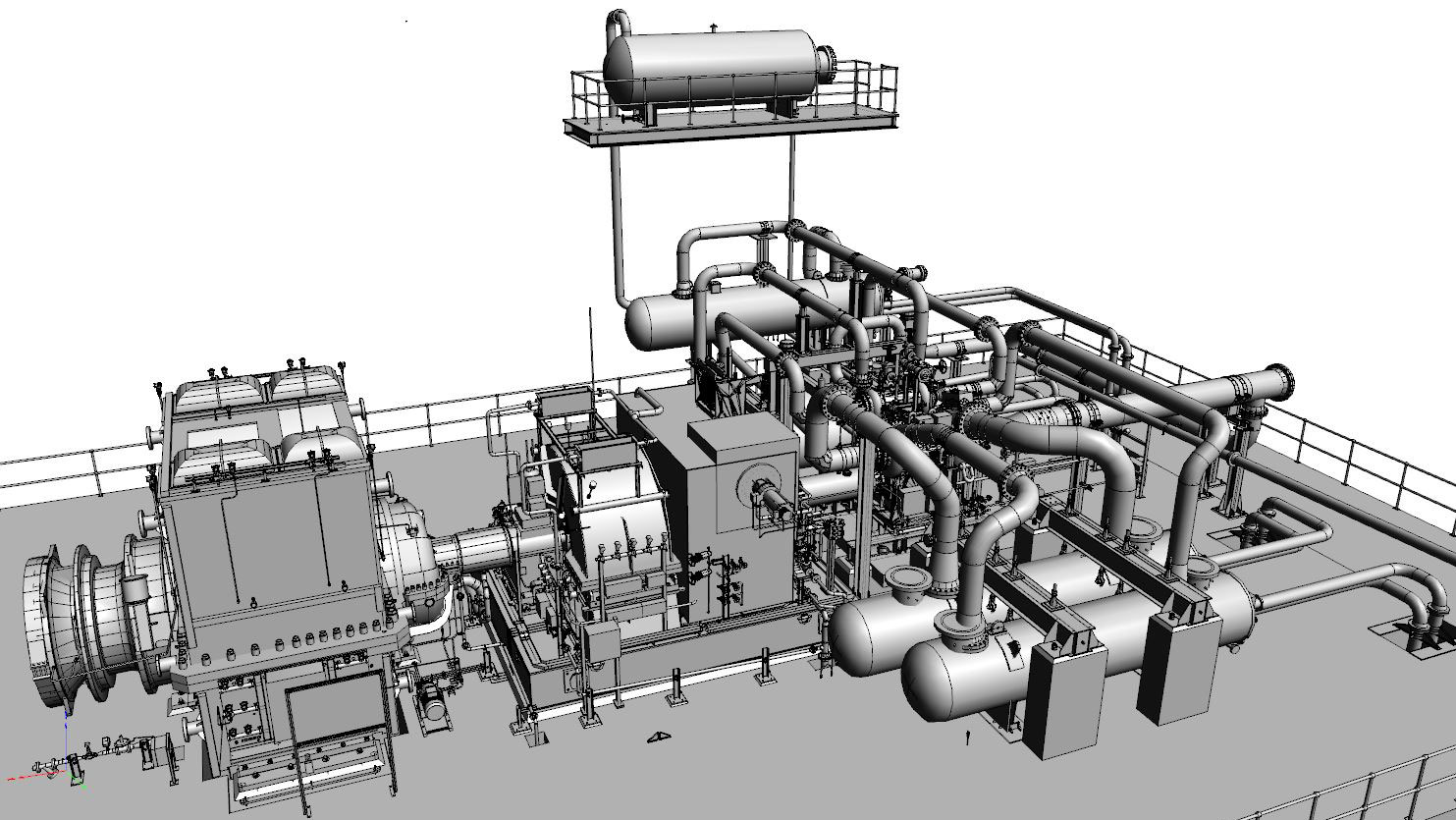 Machinery trains Air separation units