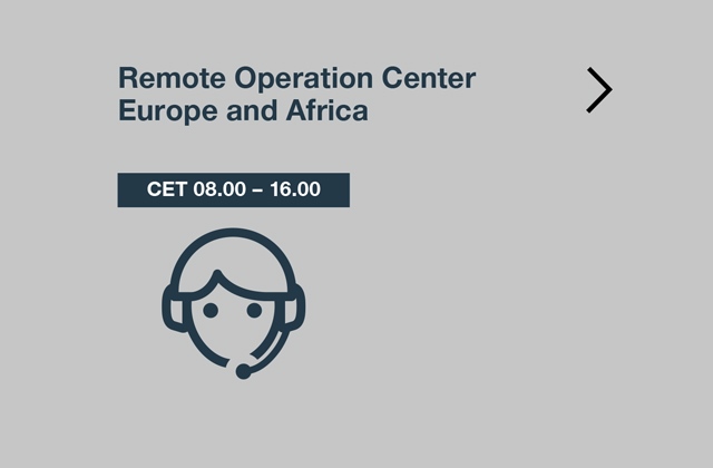 TechLine remote operation center europe